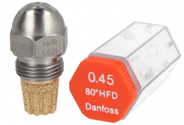 Danfoss Öldüse Brennerdüse 0,45 - 80° HFD Danfoss Öldüse H-Hohlkegel