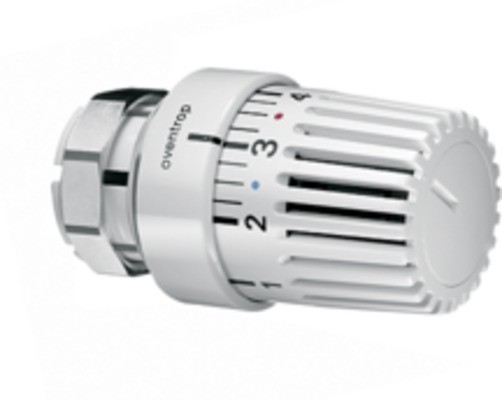 Oventrop Thermostat UNI LV mit Klemmverbindung für Vaillant Ventile weiß,Nr.1616001
