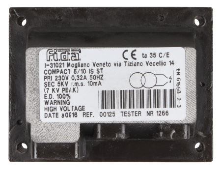 FIDA Zündtransformator COMPACT 5/10 IS ST Ignition Transformer [Sonderbestellung]